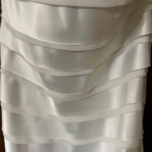 White cocktail dress